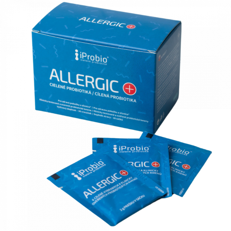iProbio Allergic+ cílená probiotika 30x2g
