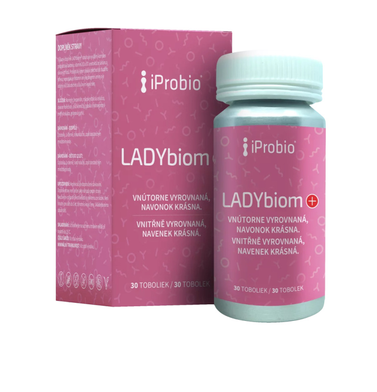 iProbio LADYbiom+ 30 tobolek