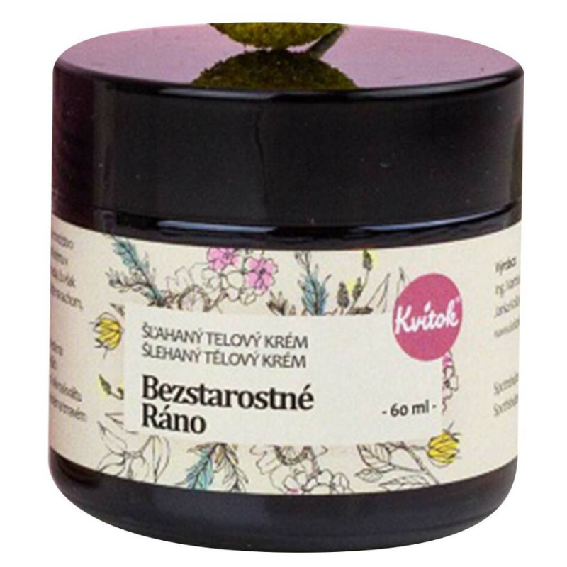Kvitok Tělový šlehaný krém Bezstarostné ráno, 60 ml