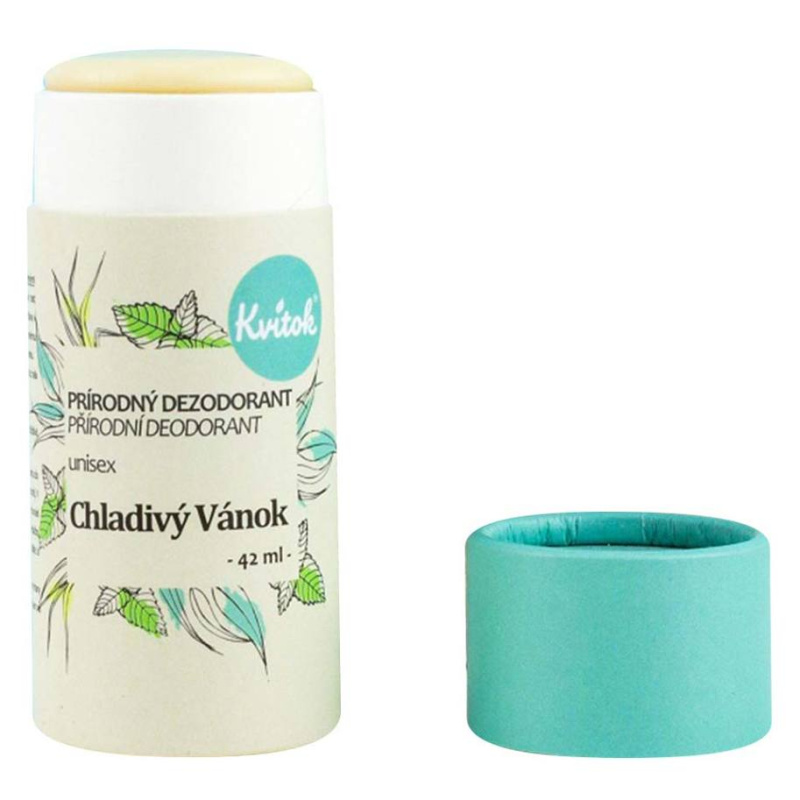 Kvitok Tuhý deodorant Chladivý vánek, 42 ml