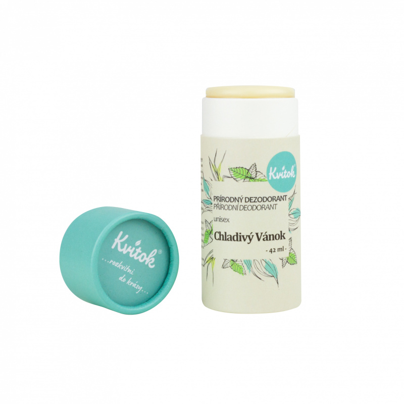 Kvitok Tuhý deodorant Chladivý vánek, 42 ml