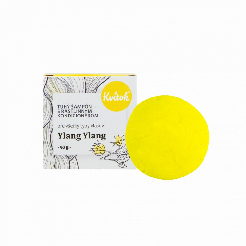 KVITOK Tuhý šampón Ylang Ylang XL 50 g
