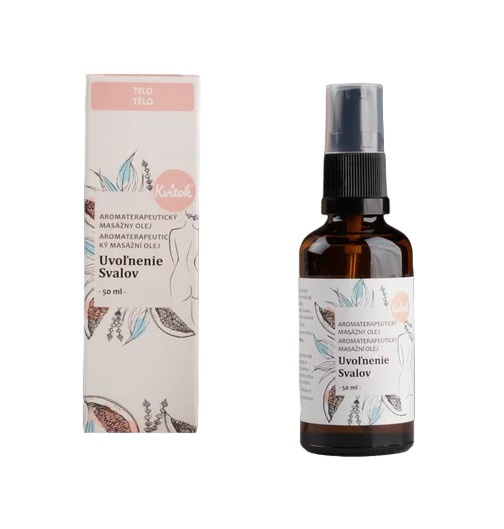 KVITOK Masážní olej Uvolnění svalů 50 ml