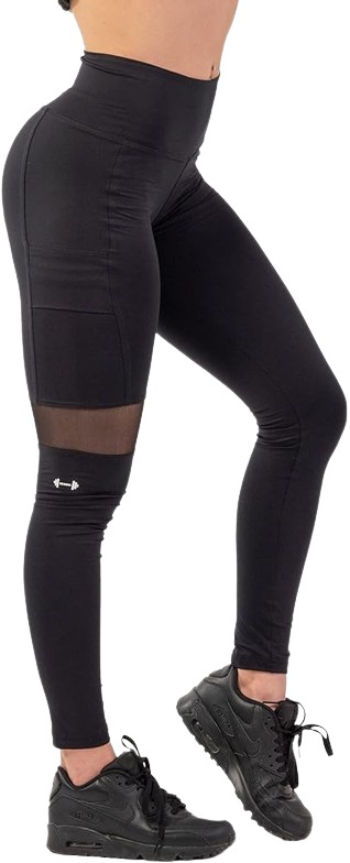 Nebbia Legíny Sporty s vysokým pasem 404 černá - XS