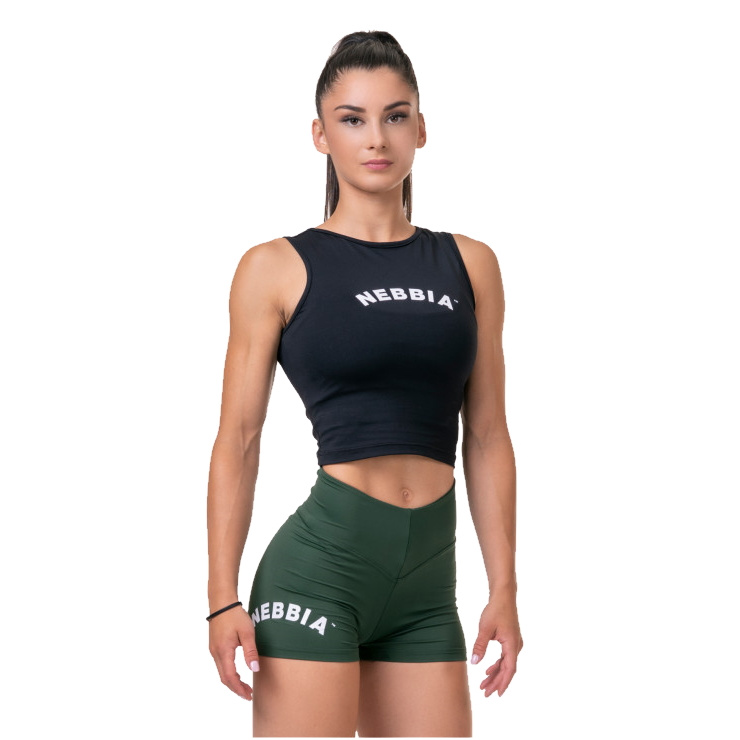 Dámský top Nebbia Fit a Sporty 577 Black XS