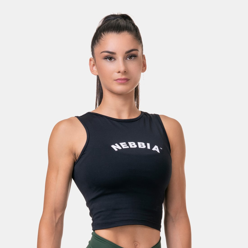 Dámský top Nebbia Fit a Sporty 577 Black M