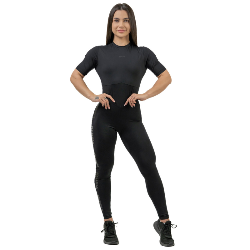 Dámský sportovní overal Nebbia INTENSE Focus 823 Black M