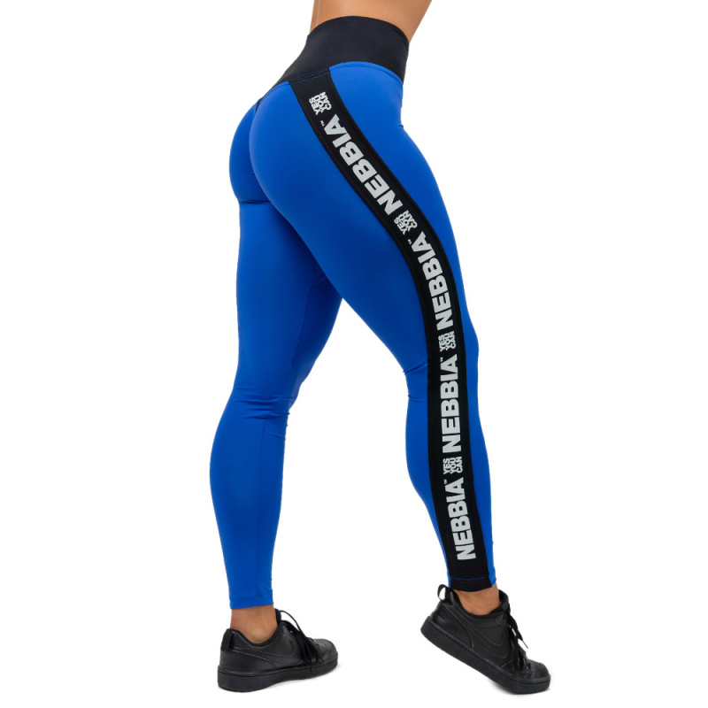 Legíny s vysokým pasem Nebbia ICONIC 209 Blue M