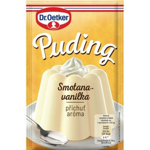 Dr.Oetker puding originální smetana vanilka 37g