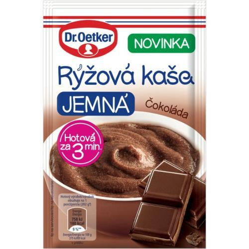 Dr. Oetker Rýžová kaše jemná čokoláda