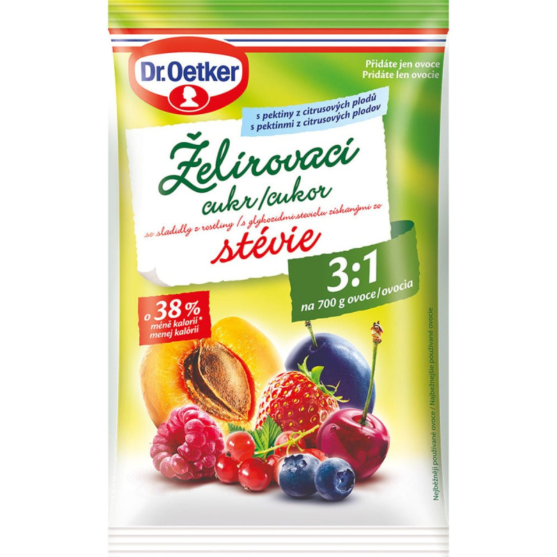 Dr. Oetker Želírovací cukr se stévií 3:1