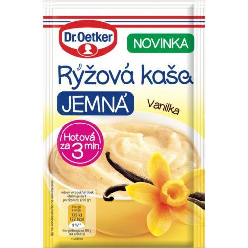 Dr. Oetker Rýžová kaše jemná vanilka
