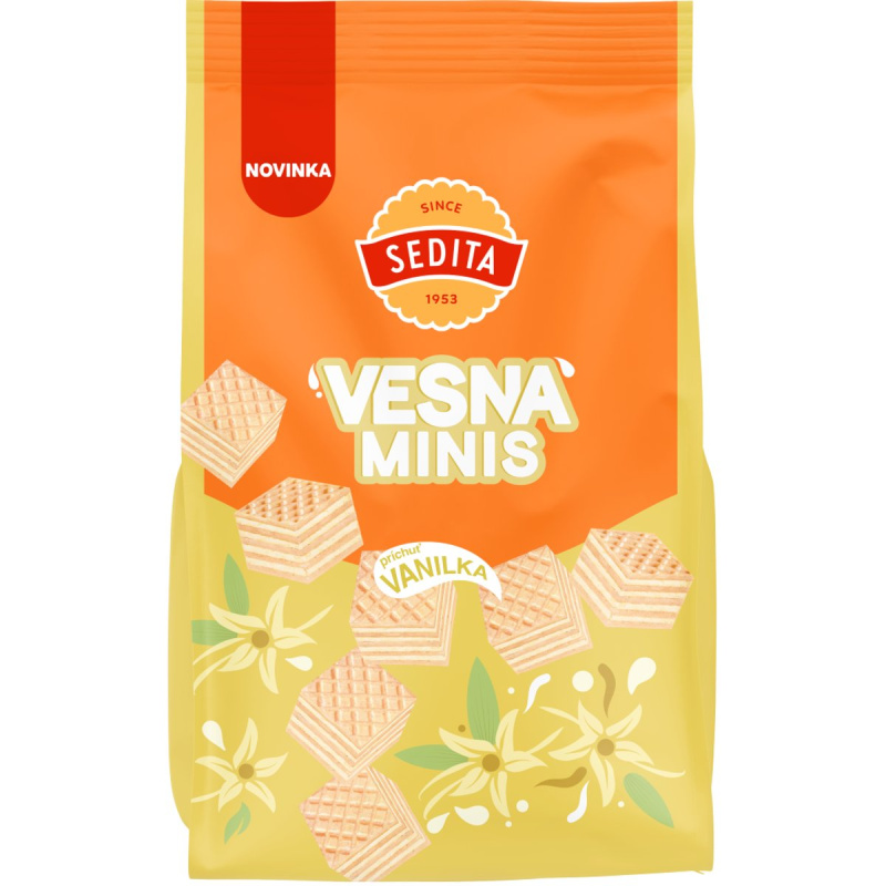 Sedita Vesna Minis s příchutí vanilky