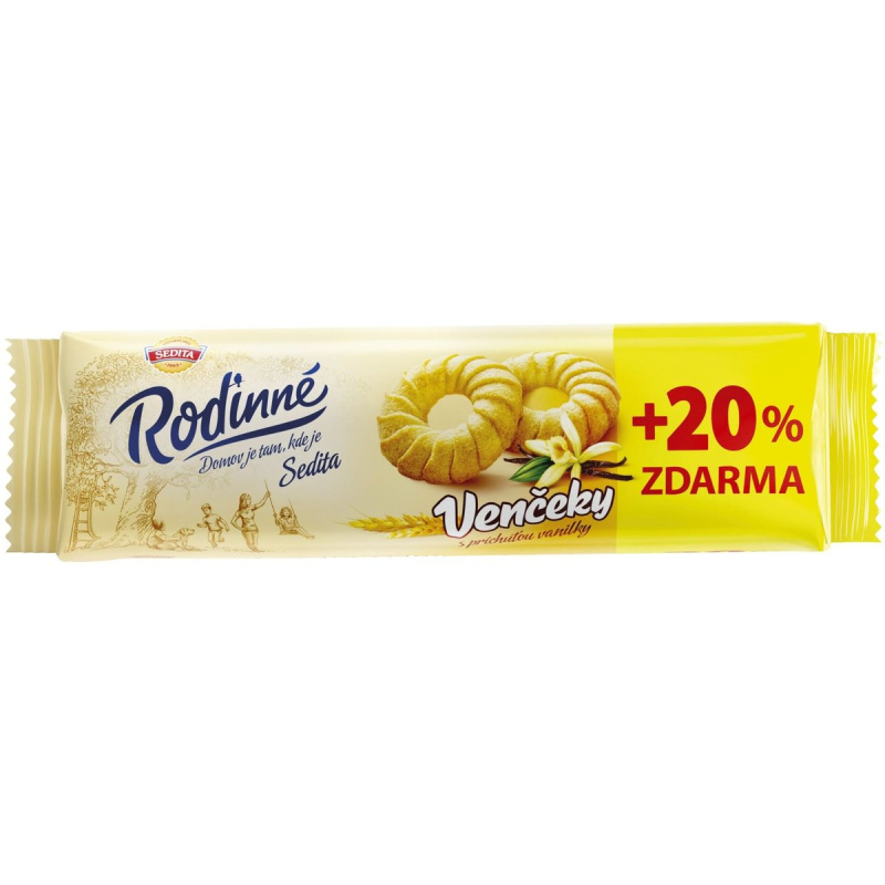 Sedita Rodinné Věnečky vanilkové