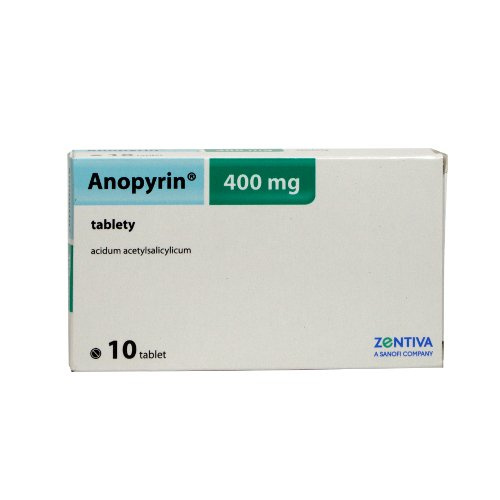 ANOPYRIN 400MG Tableta 10
