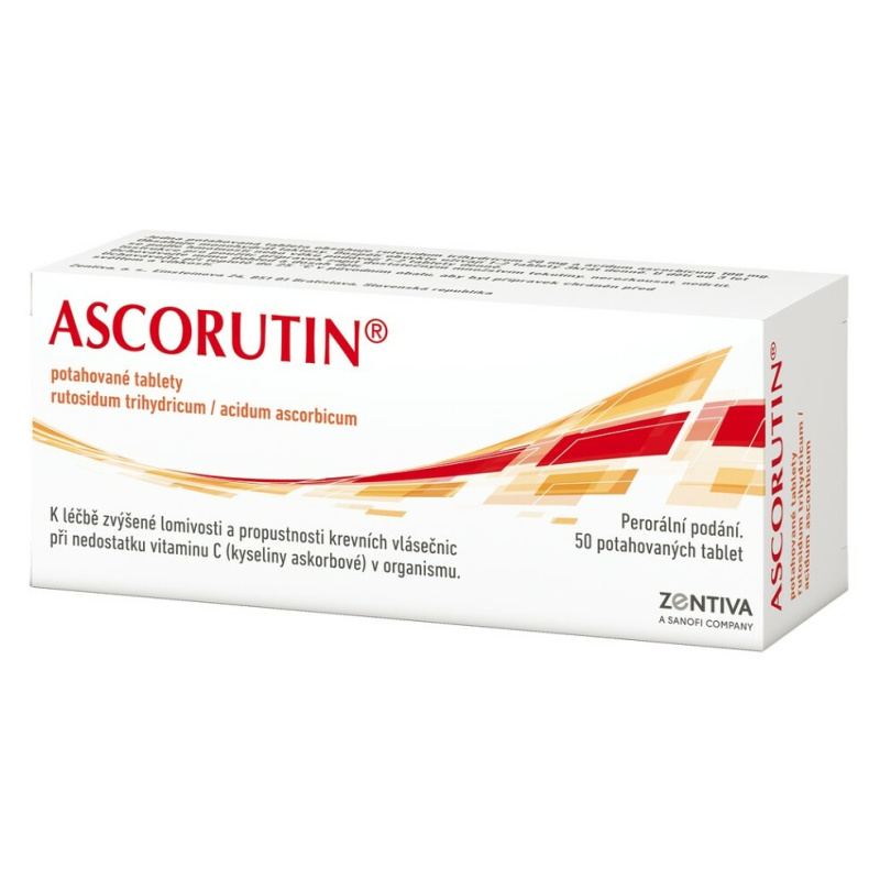 ASCORUTIN 100MG/20MG Potahovaná tableta 50(5X10)