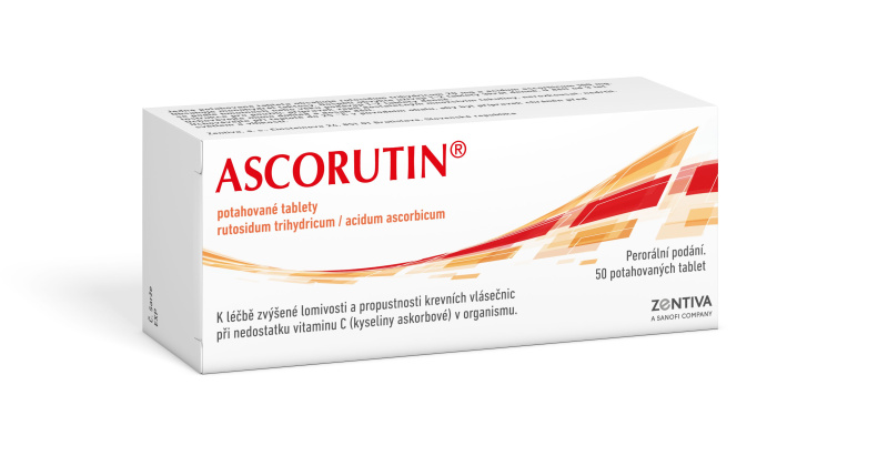ASCORUTIN 100MG/20MG Potahovaná tableta 50(5X10)