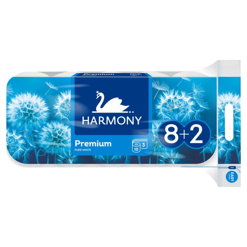 Harmony Premium toaletní papír 8+2 role
