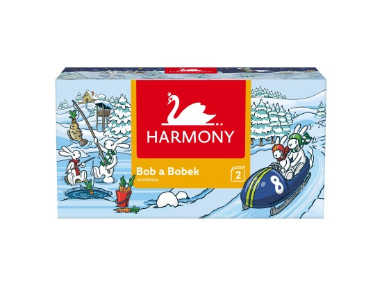 Harmony Bob a Bobek papírové ubrousky box 150 ks