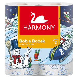 Harmony Good for Food Bob a Bobek kuchyňské utěrky, 2vrsrtvé, 2 ks