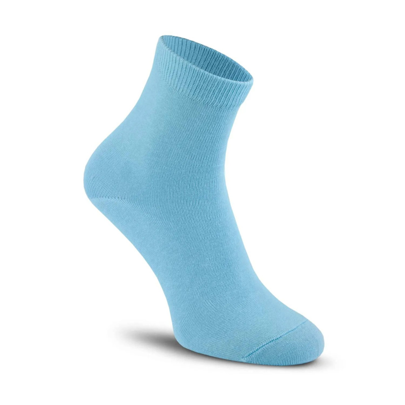 Ponožky 100% bavlna vel. 21 světle modré