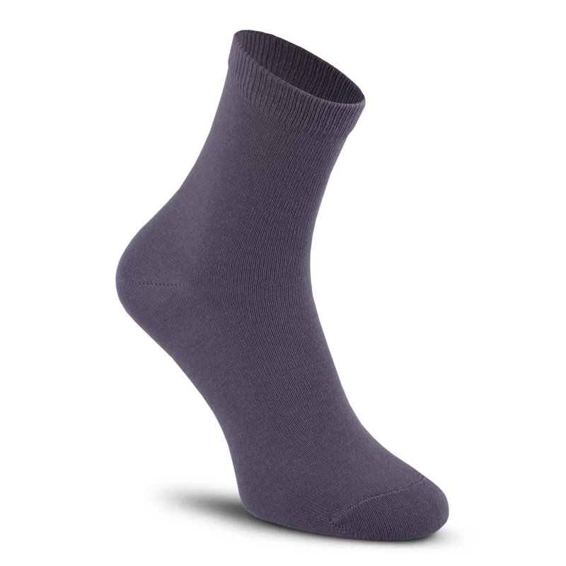 Ponožky 100% bavlna vel. 19 šedé