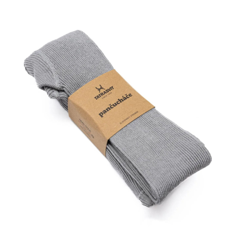 Dětské punčocháče LENKA 100% bavlna velikost 90 šedá