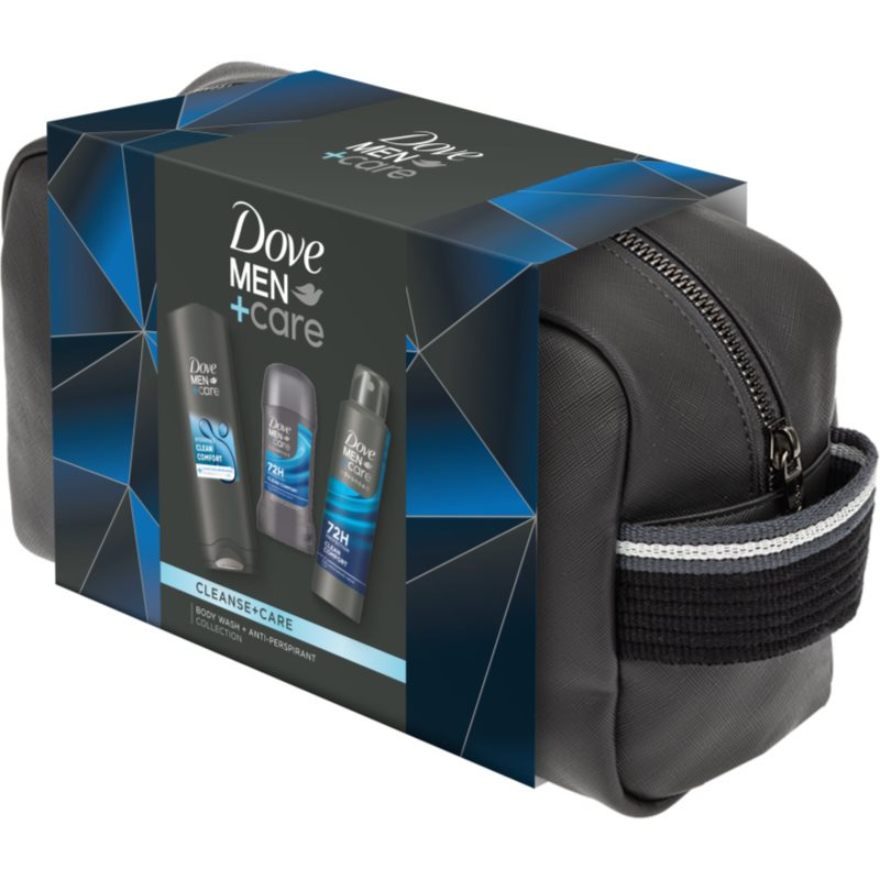 Dove Men Kosmetická taška s produkty +Care Trio clean