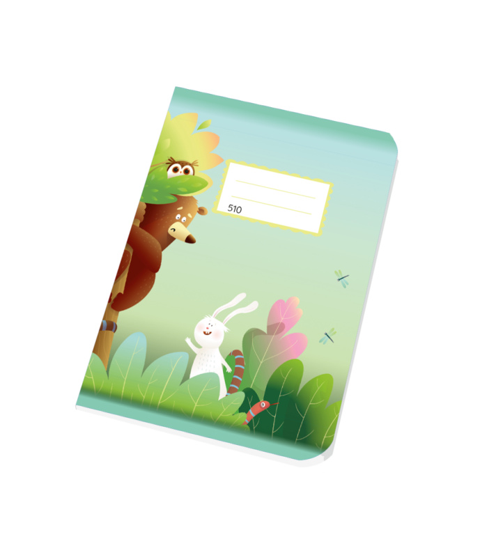 Školní sešit 510 A5, čistý, 10 listů