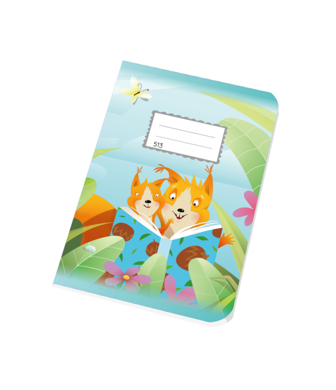 Školní sešit 513 A5, linkovaný 12 mm, 10 listů