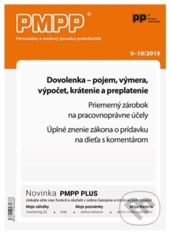 PMPP 9,10/2019 (Personálny a mzdový poradca podnikateľa)