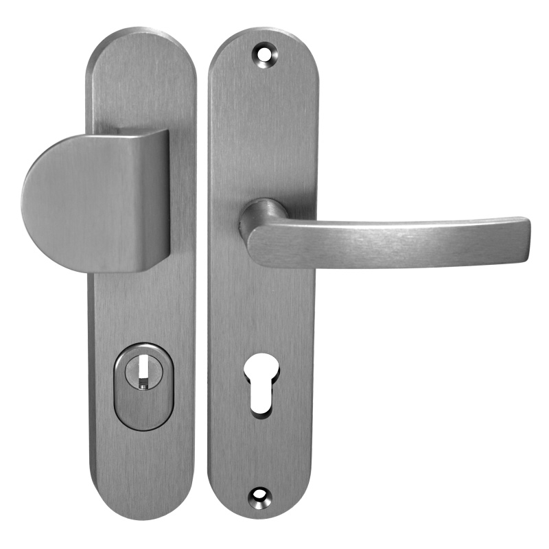 Kování štítové bezpečnostní Doornite AXA Beta plus 90 mm hliník