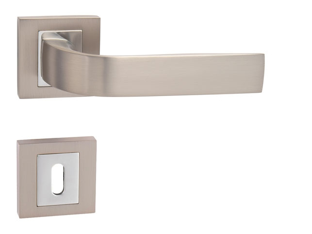 Klika Naturel Cynthia hranatá rozeta, BB klíč CYNTHIAHRNP