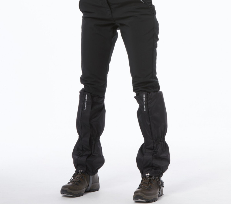 Unisex outdoorové návleky NORTHFINDER Samuis černé Velikost: XL