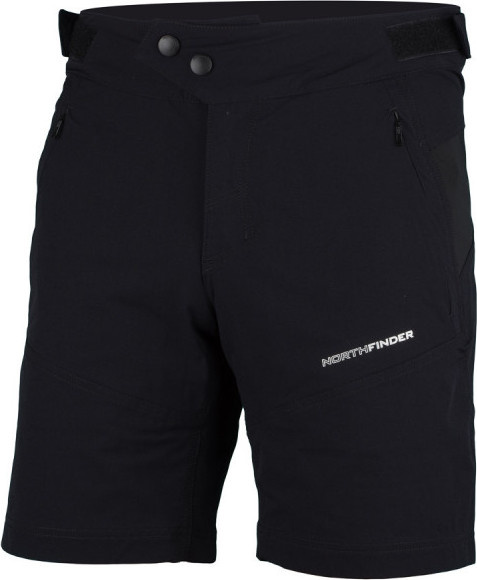 Pánské cyklo kraťasy NORTHFINDER Loke černé Velikost: 2XL