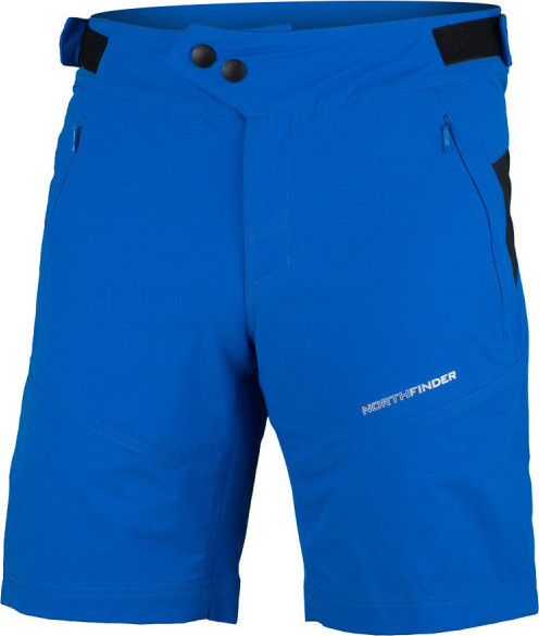 Pánské cyklo kraťasy NORTHFINDER Loke modré Velikost: 3XL