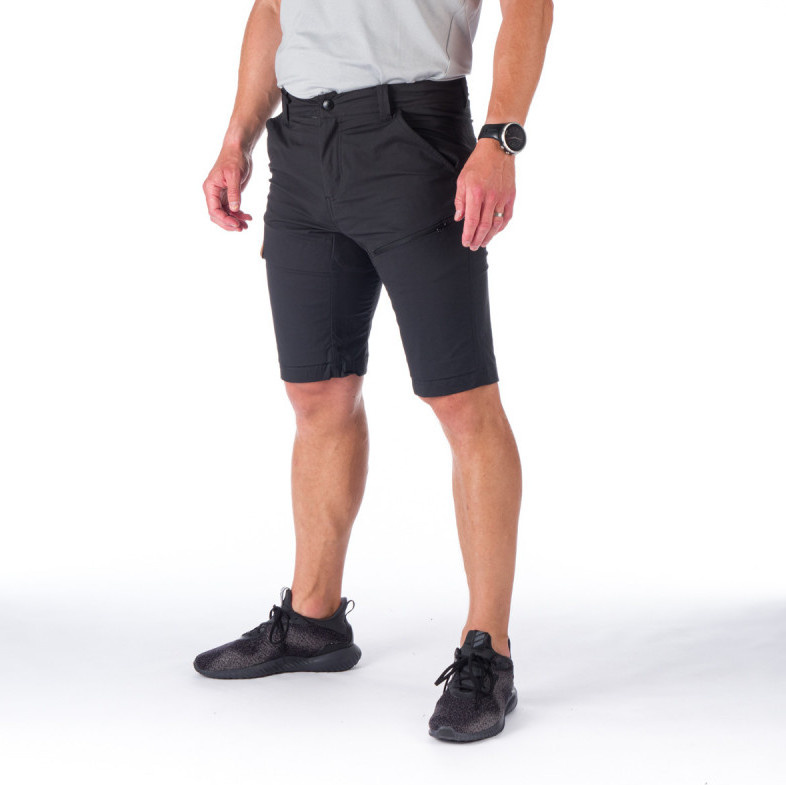 Pánské outdoorové šortky NORTHFINDER Lucas černé Velikost: 2XL