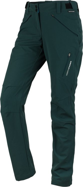 Dámské outdoorové kalhoty NORTHFINDER Asia zelené Velikost: M