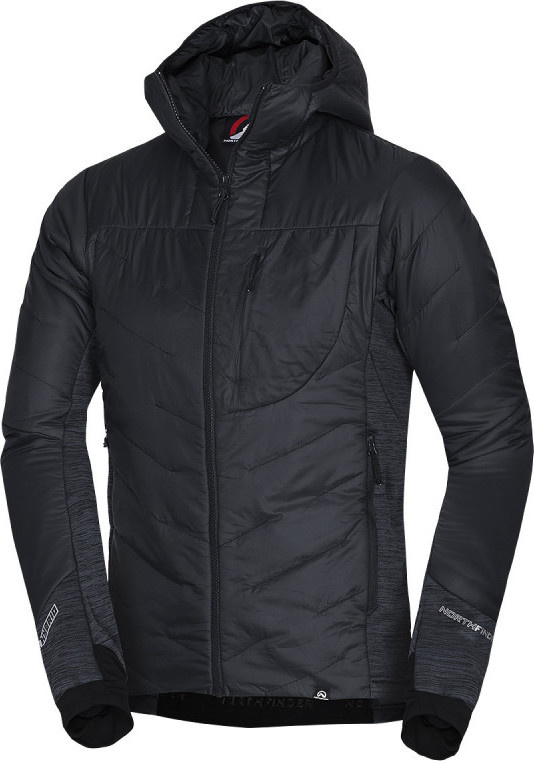 Pánská hybridní bunda NORTHFINDER Otis černá Velikost: 2XL