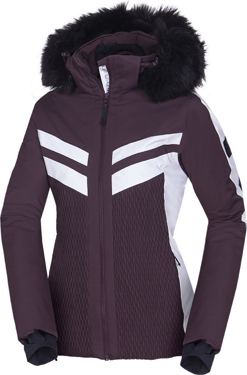 Dámská lyžařská bunda NORTHFINDER Brandi hnědá Velikost: XL