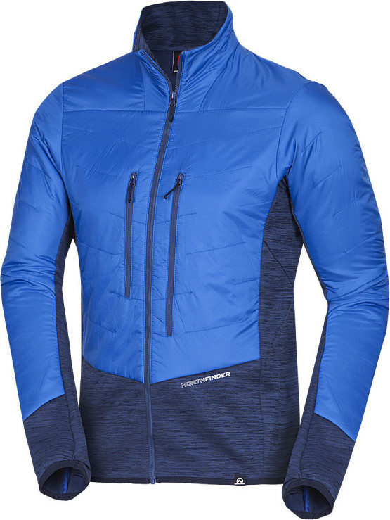 Pánská hybridní mikina NORTHFINDER Bear modrá Velikost: 2XL