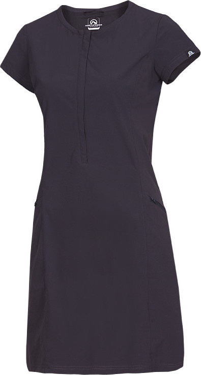 Dámské strečové šaty NORTHFINDER Kaydence modré Velikost: XS