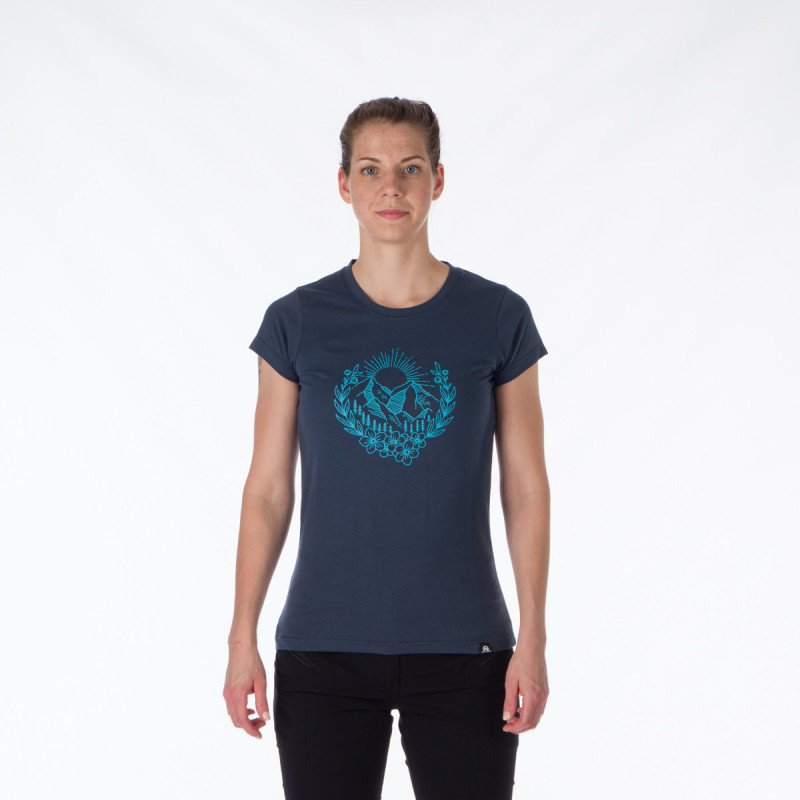 Dámské sportovní tričko NORTHFINDER Maude šedé Velikost: XL