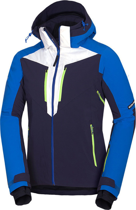 Pánská lyžařská bunda NORTHFINDER Stephan modrá Velikost: 3XL