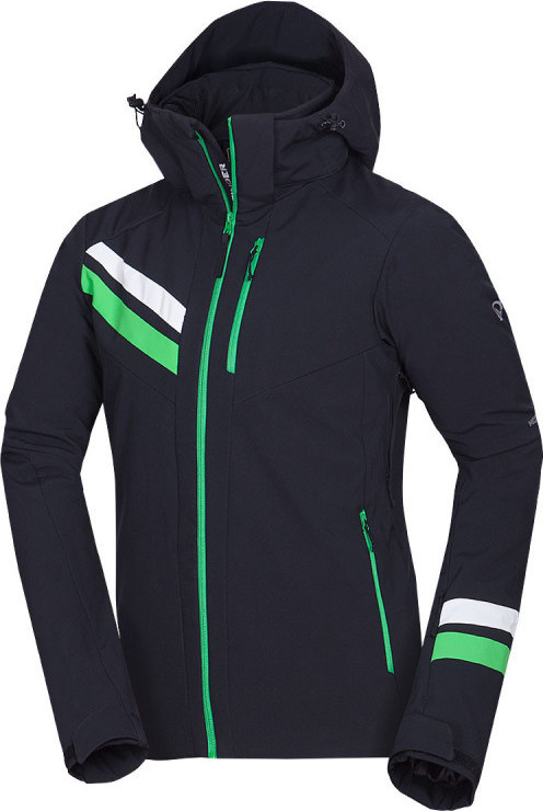 Pánská lyžařská bunda NORTHFINDER Elmer černá Velikost: 3XL