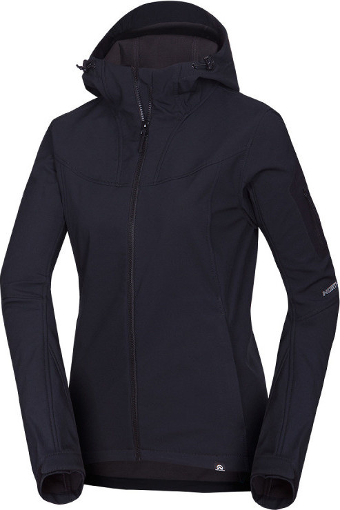 Dámská softshellová bunda NORTHFINDER Jeanne černá Velikost: 2XL