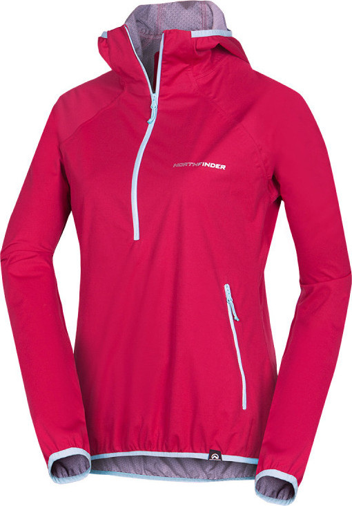 Dámská turistická bunda NORTHFINDER Rhoda červená Velikost: 2XL