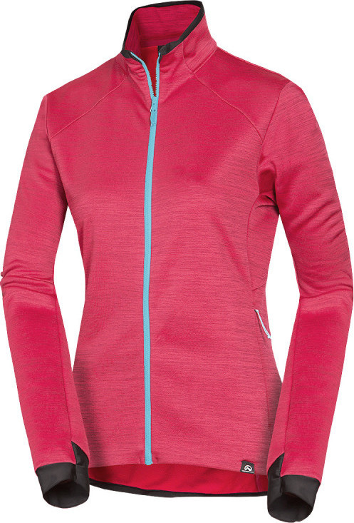 Dámská fleecová mikina NORTHFINDER Connie růžová Velikost: 2XL