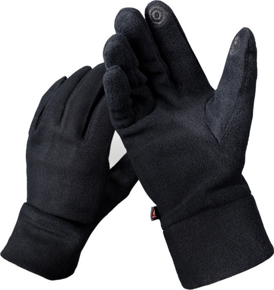 Unisex fleecové rukavice NORTHFINDER Gurung černé Velikost: XS/S