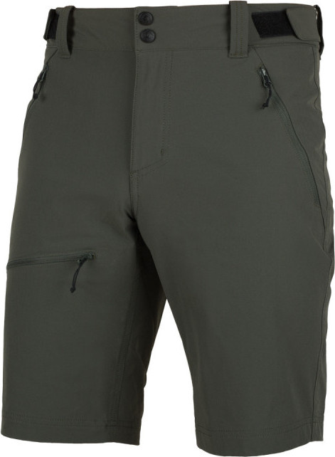 Pánské strečové kraťasy NORTHFINDER Benedict zelené Velikost: L